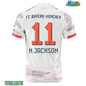 Bayern Munich Nicolas Jackson #11 Bortatröja 2025-26 Kortärmad